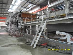 2011年2月，嵊州天宇紙業(yè)4000/350普瓦紙機(jī)順利出紙